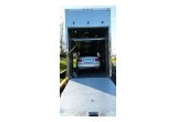 Mercedes E400 Loaded Into Truck