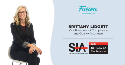 Omaha Healthcare Staffing Leader Honored on Esteemed 40 Under 40 List for Far-Reaching Impact at Fusion Medical Staffing