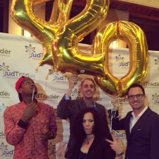 (From Left) Slim 400, BudTrader CTO Scott Edge and BudTrader CEO Brad McLaughlin