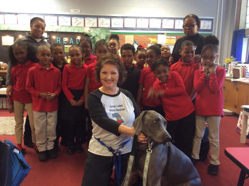 AWC Detroit Celebrates National Reading Month With Westside Christian Academy