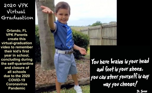 VIDEO: Orlando Parents Produce Virtual-Commencement for 4-Year-Old VPK Students