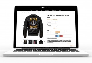 Alpha Industries PDP from their new OCC site
