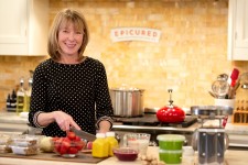 Kate Scarlata at the Epicured Test Kitchen