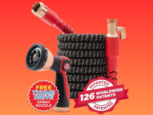 Pocket Hose Copper Head Sets New Durability Standard With 650 PSI Power & Anti-Kink Design