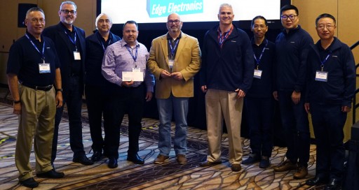 Edge Electronics Receives 2019 Tianma America Distributor of the Year Award