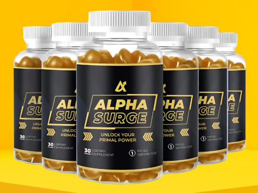 Alpha Surge Reviews 2025: All-Natural Male Performance Support Gummies for Energy and Vitality