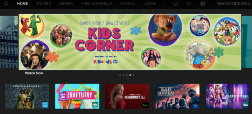 VIZIO AND KIDOODLE.TV® UNVEIL "KIDS CORNER"