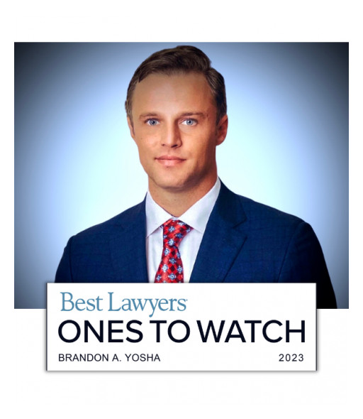 Best Lawyers in America Recognized Four Lawyers with Yosha Cook & Tisch, Brandon Yosha Among Youngest Ever Recognized