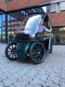 CityQ ebike with founder and CEO Morten Rynning