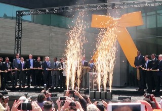 Banc of California Stadium Opening Event LAFC Ribbon Ceremony Los Angeles
