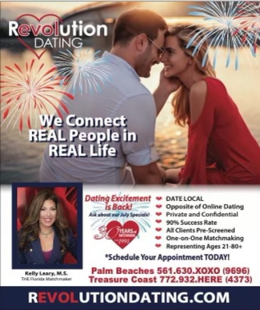 The Singles Scene Column© in July by Kelly Leary Discusses the Summer Dating Tsunami