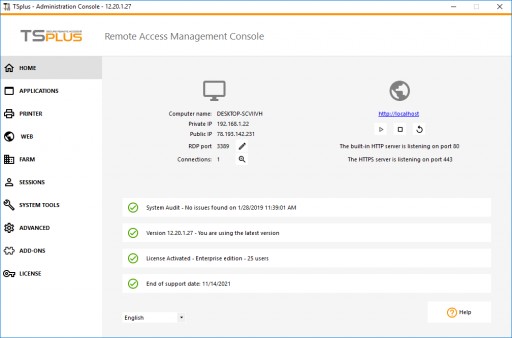 TSplus Reveals New Interface With Version 12 Release