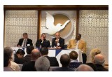 Religious leaders at a forum at the Church of Scientology Los Angeles