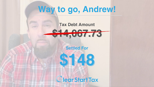 Clear Start Tax Reduces Client's $14,000 IRS Debt to Just $148 With This Tax Relief Program
