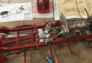 Assembly of the 1914 Silver Ghost chassis