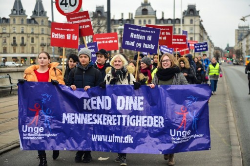 Setting in Motion a Year of Human Rights