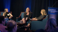 HelloPrenup CEO Julia Rodgers at Suffolk Law's All Rise Event
