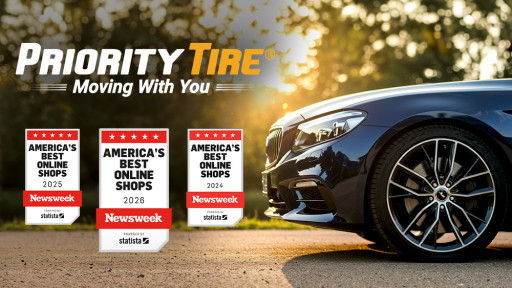 Priority Tire Selected Again on Newsweek's America's Best Online Shops 2026 List