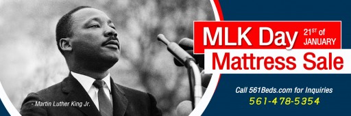 Find the Best Mattress Discount in West Palm Beach During the 561beds MLK Day Sale. Call 561-478-5354 for More Info.