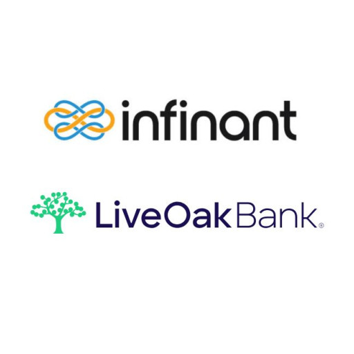 Infinant and Live Oak Bank to Deliver Next-Generation, Vertical-Focused Embedded Finance Platform