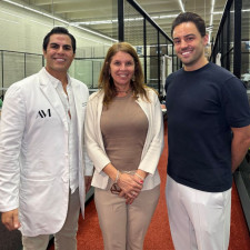 Dr. Alonso Martin, Commissioner Kristen Rosen Gonzalez and COO Nicolas Correa