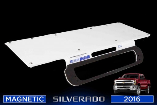 Larson Electronics Releases No-Drill Magnetic Steel Mounting Plate for 2016 Chevrolet Silverado 1500, 1500HD, 2500HD, 3500HD