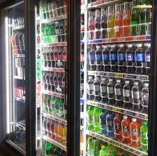 Emium LED lit Refrigerated Display Case