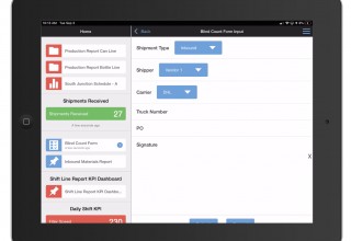 Webalo form input for mobile devices