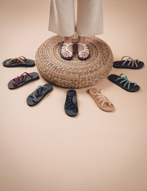 The Braided Flip Flops by Plaka Sandals Offer Great Style Without Compromising on Comfort