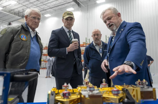 Secretary of Defense Hegseth Tours General Atomics Manufacturing Facility at the Invitation of Chairman Wicker