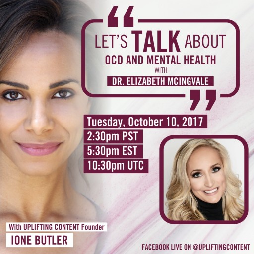Uplifting Content Live Stream With Dr. Elizabeth McIngvale on World Mental Health Day