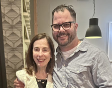 Judith Horgan and Chad Houser