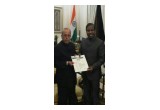 KA Paul and Rupala Issuing a declaration of peace worldwide
