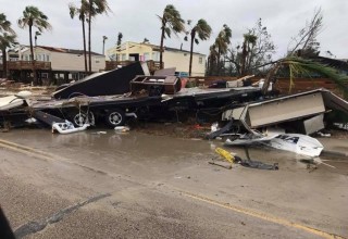 Damage at Cinnamon Shores