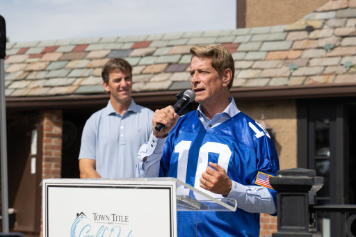 Town Title Agency Celebrates 10th Annual Golf Outing With Special Guest Eli Manning