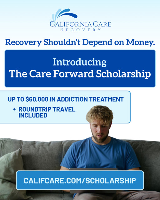 California Care Recovery Launches Quarterly Scholarship Covering Full Cost of Addiction Treatment - Including Travel - at No Cost