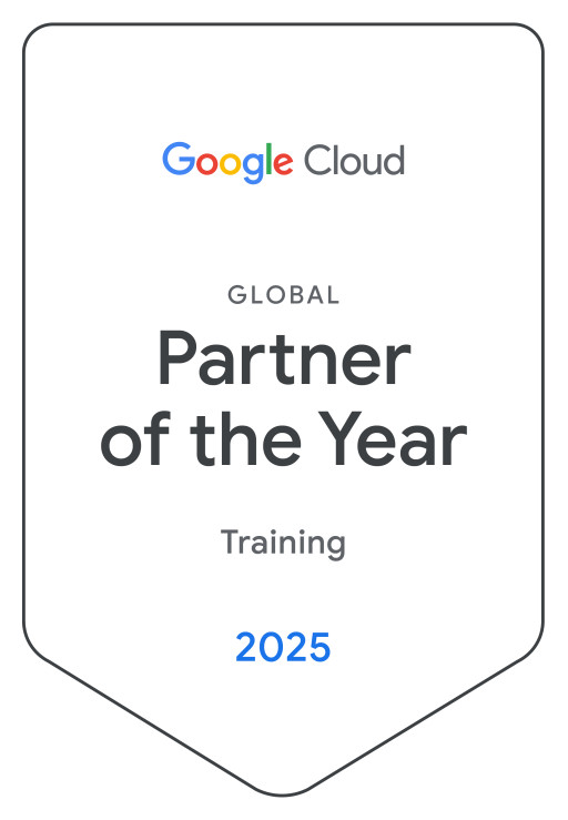 ROI Training Wins 2025 Google Cloud Global Training Partner of the Year Award