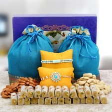Rakhi with Sweets