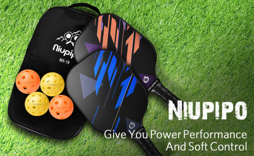No. 1 Pickleball Racket Brand Niupipo Launches Newest Range of Pickleball Racket Sets