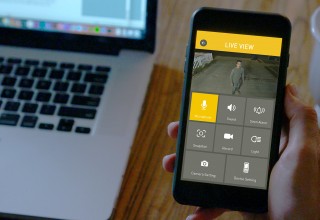 Koda App-Controlled Motion-Activated Light With Camera
