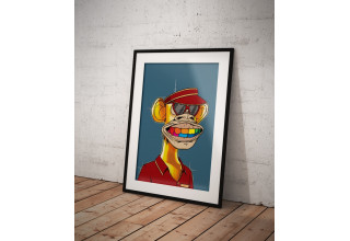 Bored Ape Framed Print
