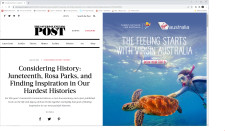 Magazine-Style Full-Page Adaptive Ad (Rich-Media / Video)