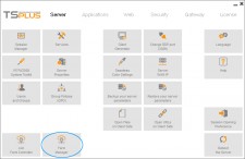 TSplus Farm Manager Application