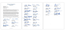 Bipartisan letter to President Trump