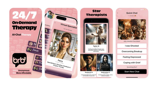 BRB2Me's AI-Friends Pioneer the Future of the $1B Emotional Wellness Market Powered by GPT-4o