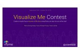 Visme "Visualize Me" Contest