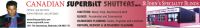 Canadian Superbilt Shutters Mfg. and John's Specialty Blinds
