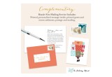 Complimentary Personalization, Printing and Hassle-Free Mailing