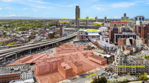 One-of-a-Kind Opportunity Unlocked for 8-Acre Urban Infill in New York's Capital City