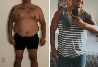 Vincent Lopez: Before and After Photo